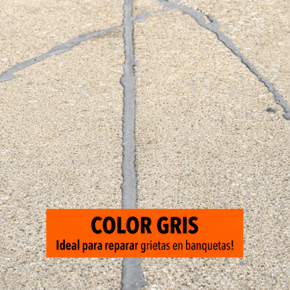 Perma-Patch 6690 ColdFuze Gris – Sellador de grietas en frío para pavimentos asfálticos