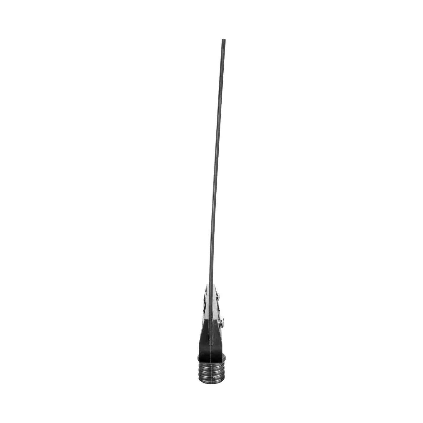 Señal plástica vial para conos vista lateral perfil delgado HDPE