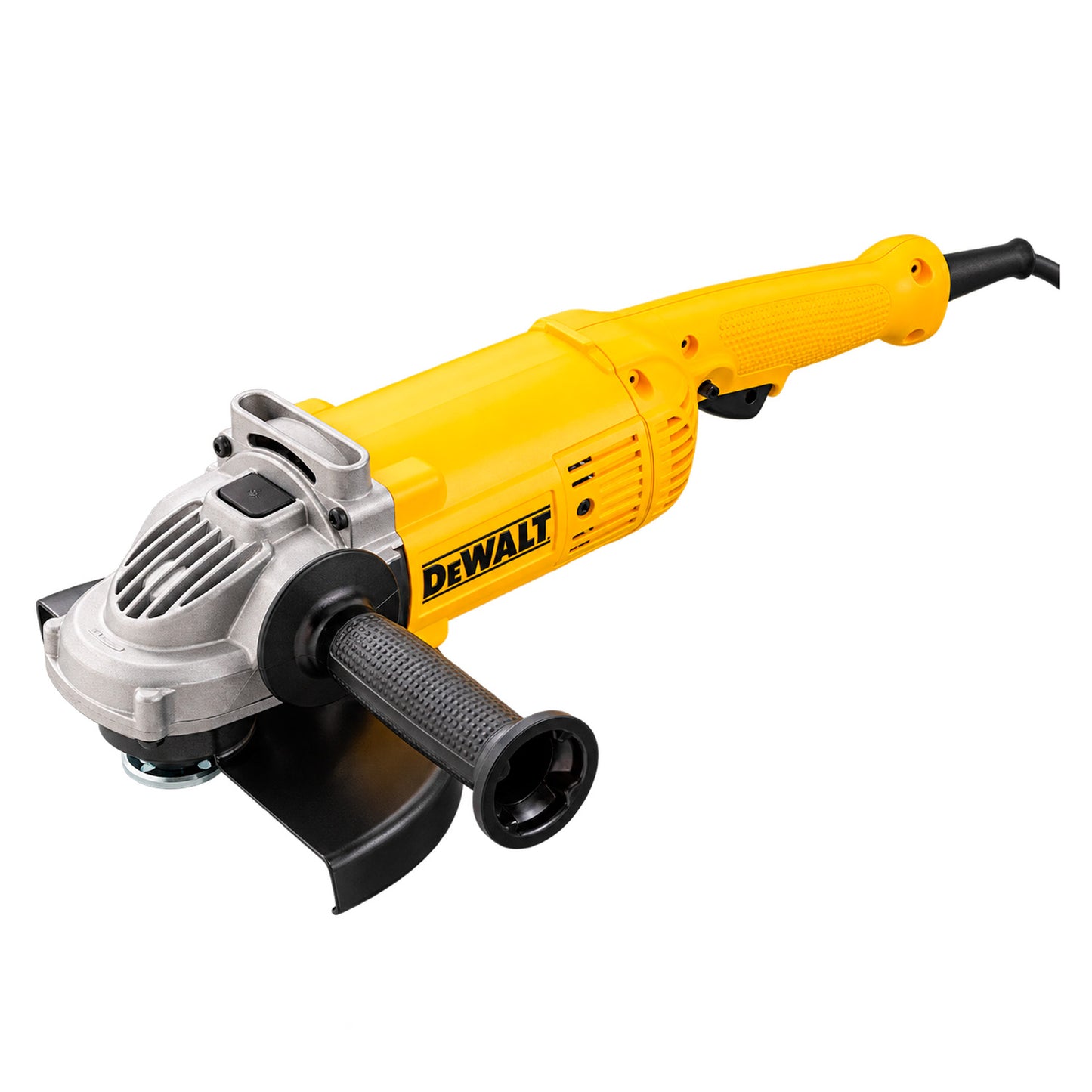 Esmeril angular DEWALT DWE490-B2C de 9" y 2200 W en vista general