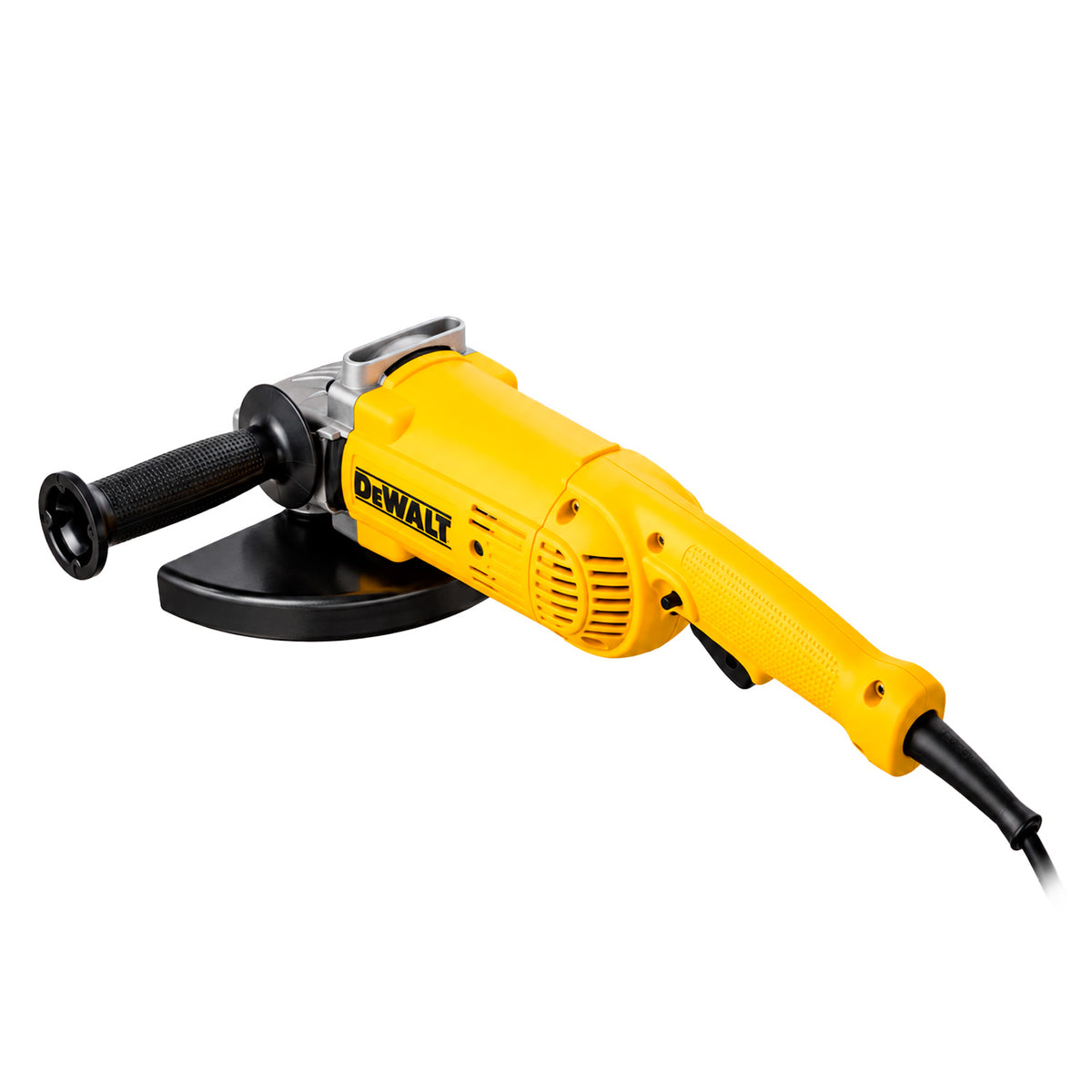 Vista posterior del esmeril angular DEWALT DWE490-B2C de 9"