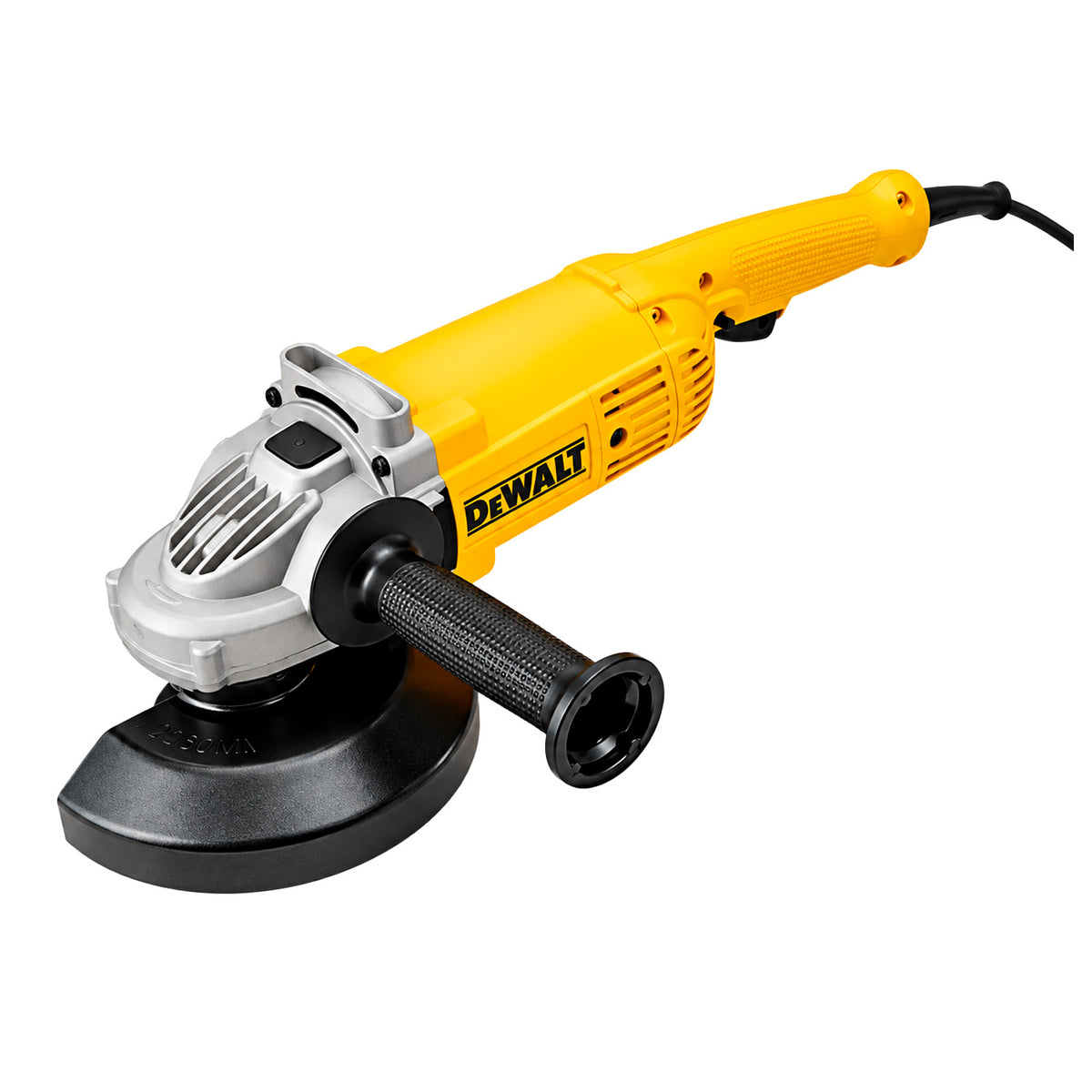 Esmeril angular DEWALT 7 pulgadas 2200 W DWE491-B2C en vista frontal