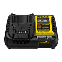 Cargador DEWALT DCB1104 para baterías 12V MAX, 20V MAX y FLEXVOLT