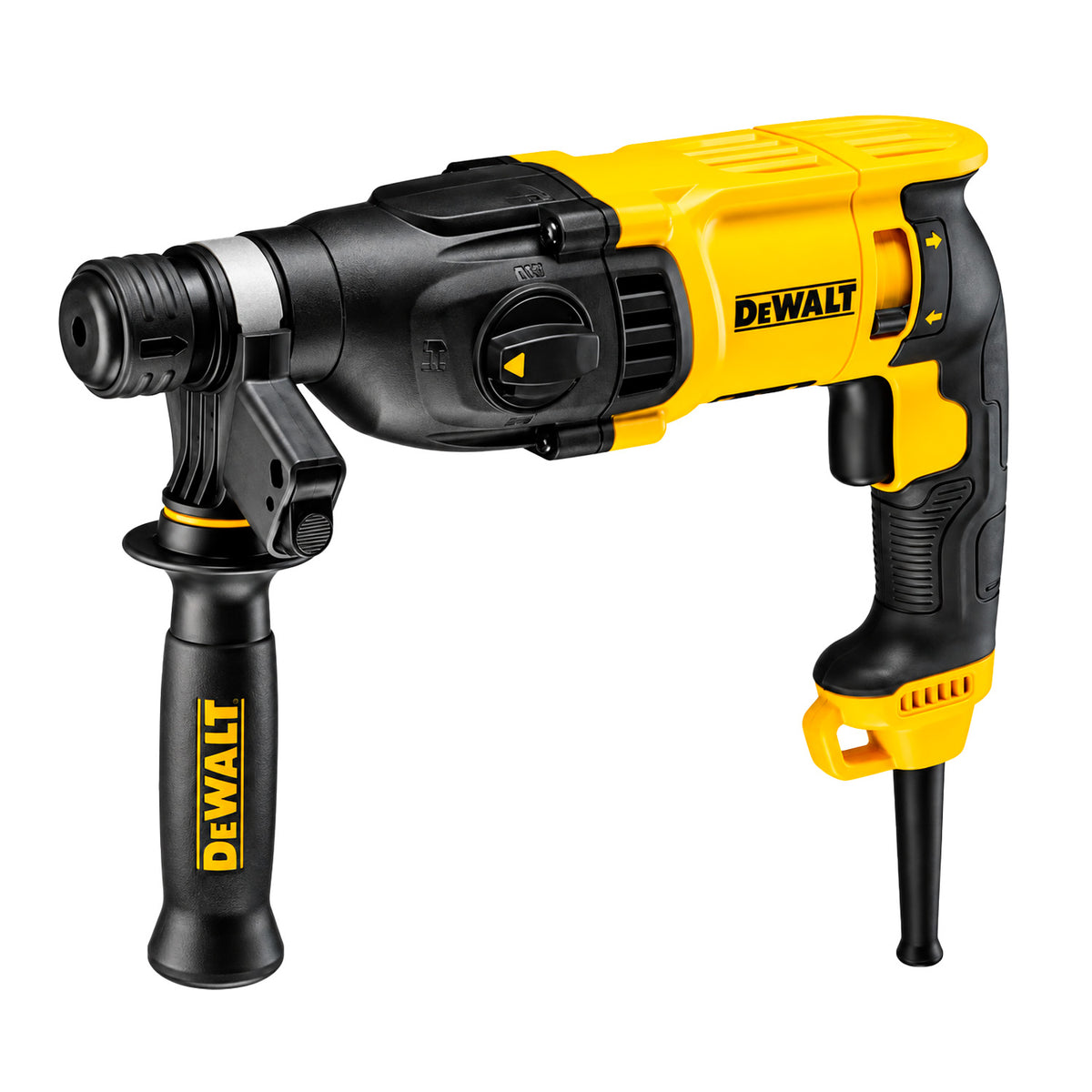 Rotomartillo DEWALT D25133K-B2 SDS Plus de 800 W en perspectiva